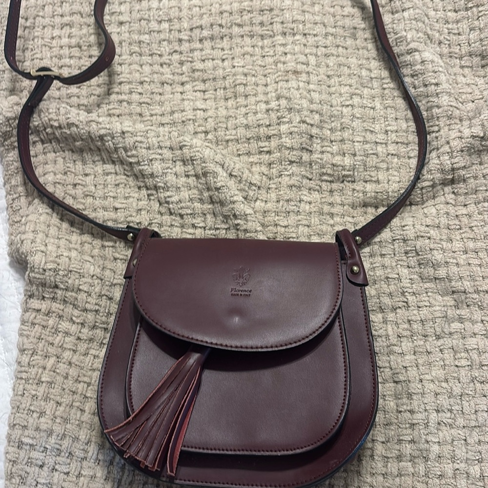 Maroon bag got in Italy!